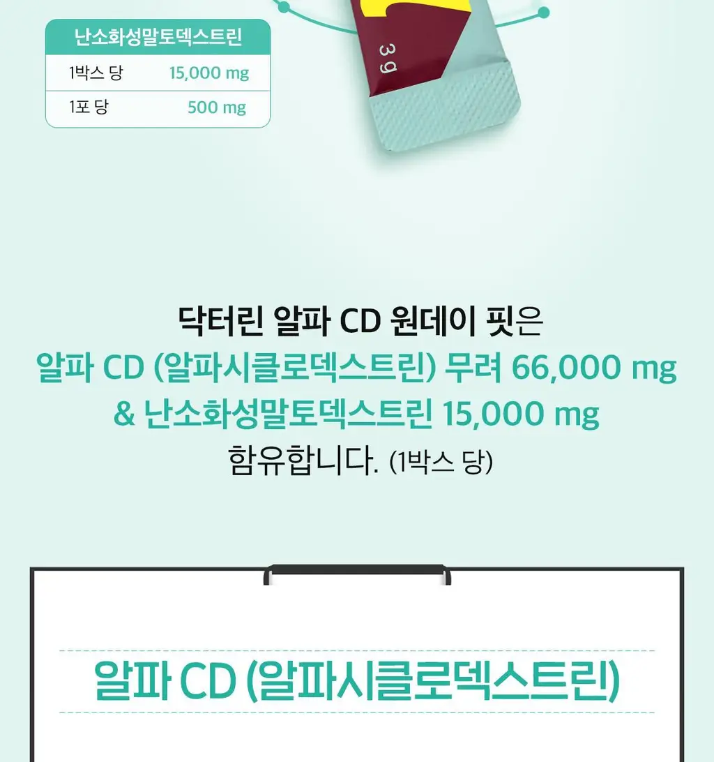 [올영단독] 닥터린 알파CD 원데이 핏 30포 (1개월분) 상세페이지 13